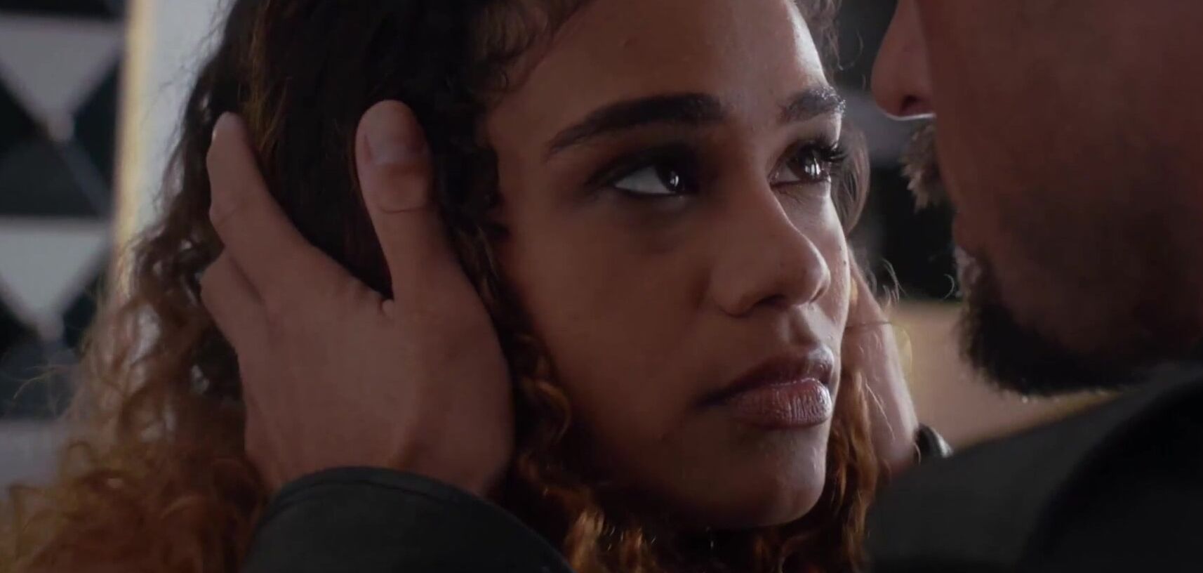 Deeper. Actress Scarlit submits to her scene partner's kinks