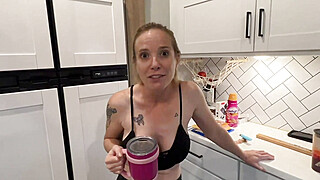 Testing My Stepmom's Self Defense Skills - Jane Cane Big Boobs Porn Video