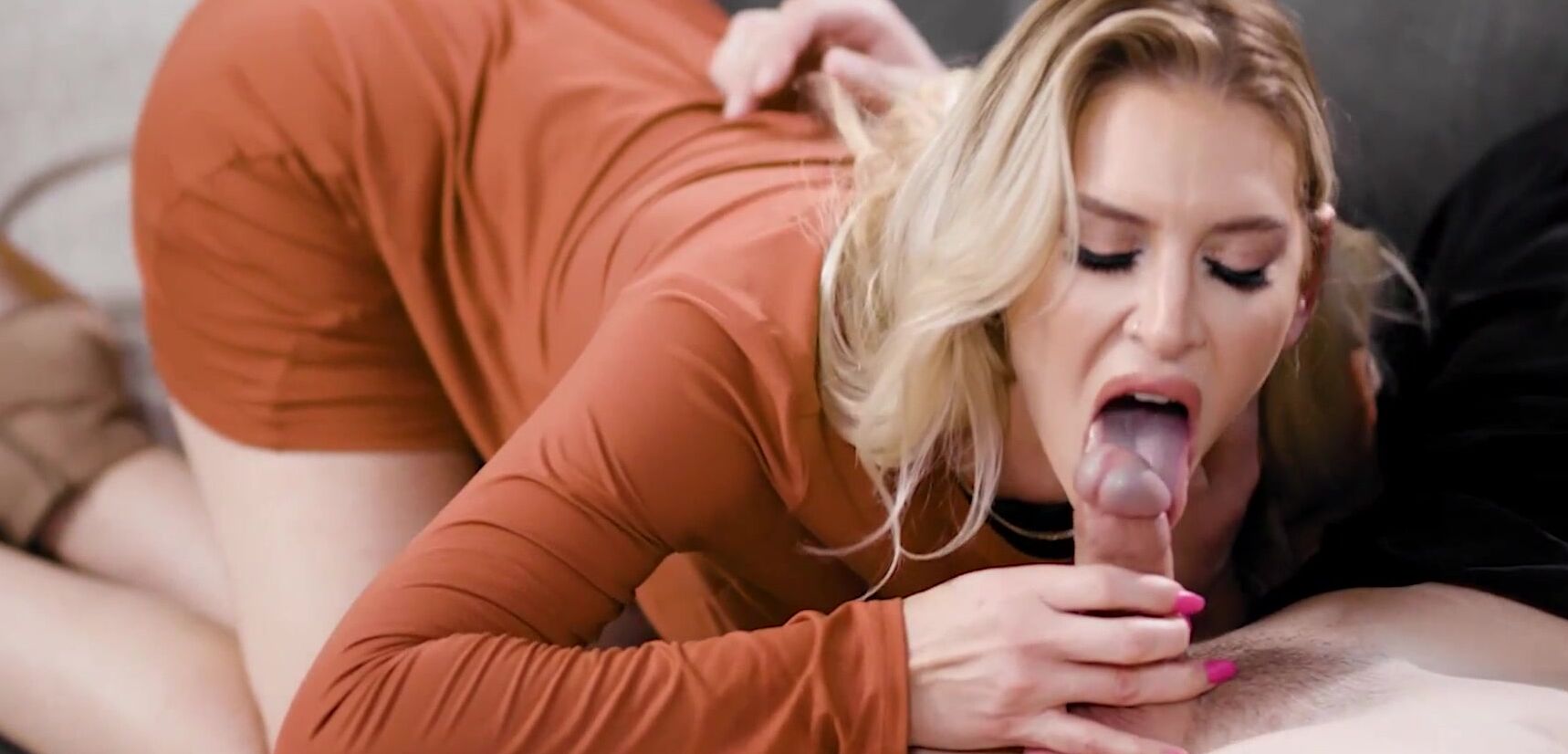 ADULT TIME - Clingy Stepson Has Always Wanted To Fuck His Stepmommy Brooke Banner