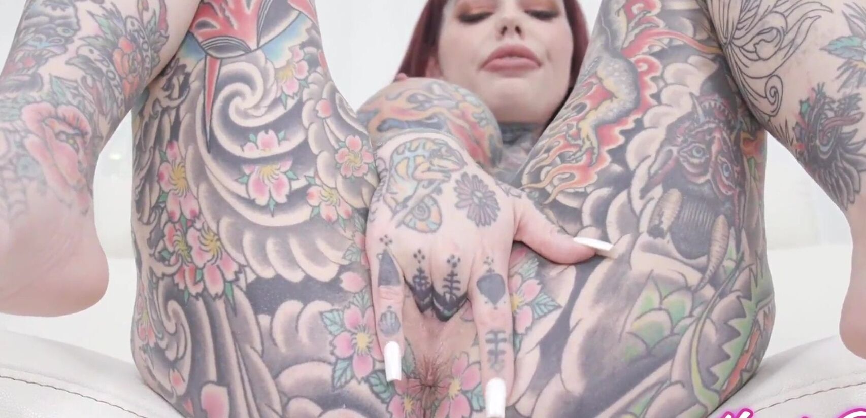 She Has A Couple Tattoos featuring Tigerlilly with Damion Dayski - XXX  Video - inXXX.com