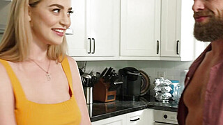 Blake Blossom Fucks In The Kitchen Big Boobs Porn Video