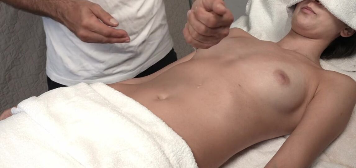 pervert masseur being inappropriate with clients