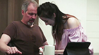 Stepdad fucks naughty skinny teen Big Boobs Porn Video